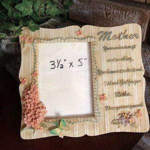 Resin Photo Frame “ Mother”